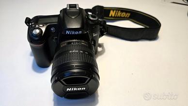 nikon d80 + obiettivo 18/70