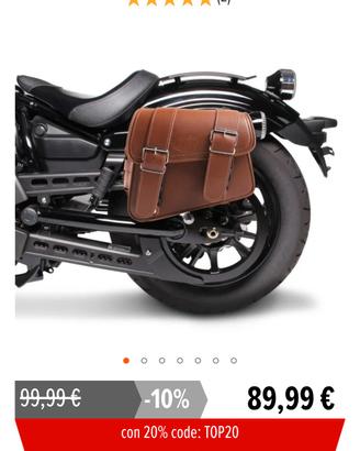 borsa moto laterale sinistra 