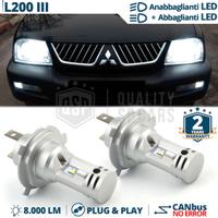 Lampadine LED H4 per Fari MITSUBISHI L200 3 Canbus