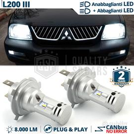 Lampadine LED H4 per Fari MITSUBISHI L200 3 Canbus