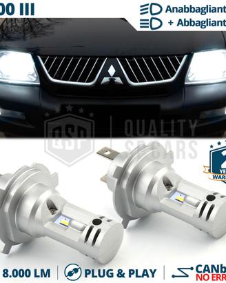 Lampadine LED H4 per Fari MITSUBISHI L200 3 Canbus