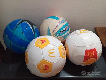 4 PALLONI IN BLOCCO CON AGHI X GONFIAGGIO 10 EURO 