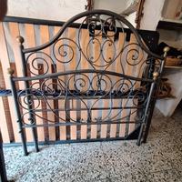 letto 1 piazza e mezzo in ferro battuto