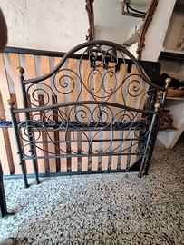 letto 1 piazza e mezzo in ferro battuto