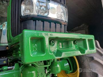 gancio traino anteriore porta zavorre john deere 