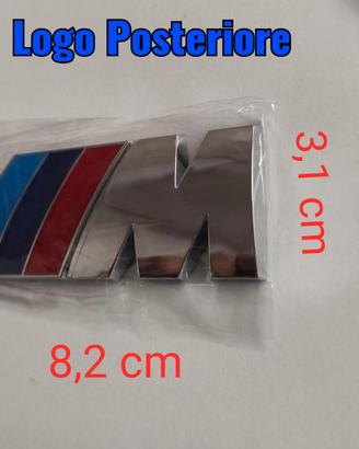 LOGO ADESIVO M PERFORMANCE BMW POSTERIORE