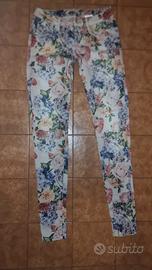 Pantaloni Floreali Donna XS/S –  97% Chic e unici!