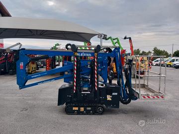 Piattaforma aerea ragno cingolato OIL&Steel 14.12 