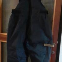 Quecha decathlon salopette uomo nero XL nuova