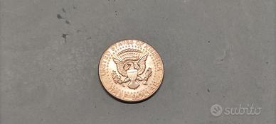 1/2 mezzo dollaro d'argento 1967