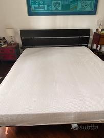 Letto matrimoniale Flou Tadao Wenge’