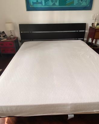 Letto matrimoniale Flou Tadao Wenge’