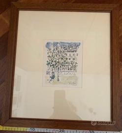 Quadro Acquarello Tamburi