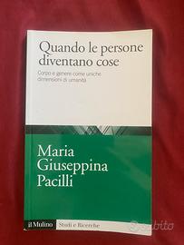 Quando le persone diventano cose Pacilli