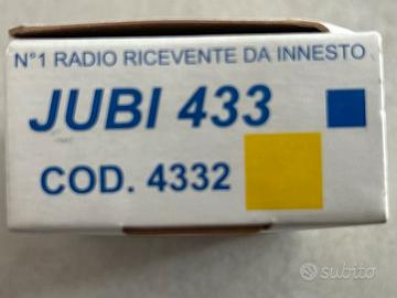 Fadini 4332 JUBI 433 radio ricevente ad innesto