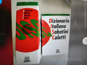Dizionario italiano Sabatini Coletti