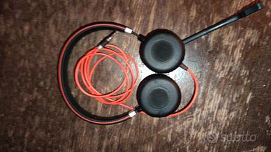 cuffie Jabra evolve 40 MScon microfono estraibile 