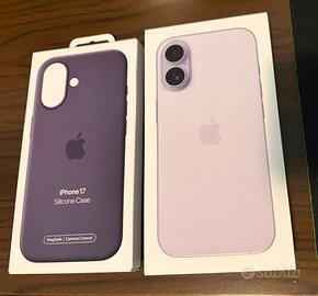 iPhone 17 Purple 256GB+cover nuovo 3 cicli