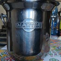 MARTINI portaghiaccio vintage con manici