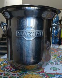 MARTINI portaghiaccio vintage con manici