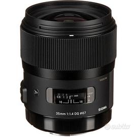 Sigma 35mm f/1.4 DG HSM Art Lens SA Quattro
