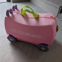 Valigia bambini viaggi cavalcabile