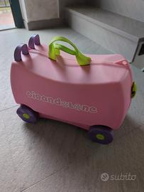 Valigia bambini viaggi cavalcabile