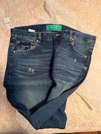 Jeans denim benetton tg 38