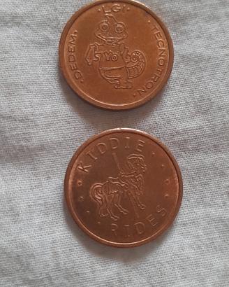 Gettone  Tecnotron anni 70