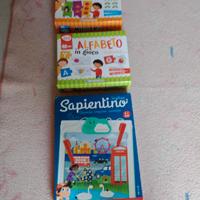 puzzle alfabeto e numeri gioco bambini