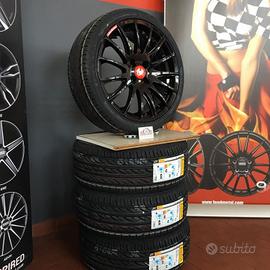 KIT CERCHI IN LEGA E GOMME 500 ABARTH DA 17 POLLIC