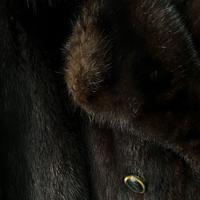 Vera Pelliccia in Visone Nero, vintage anni '60