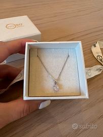 Collana punto luce argento 925