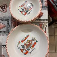 Spaghettiera e piatti