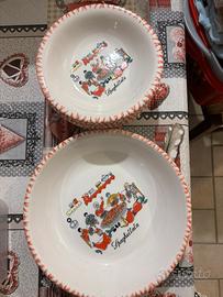 Spaghettiera e piatti