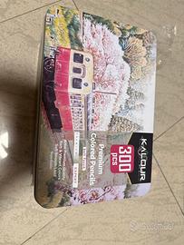 Set scatola colori a 300 pezzi