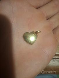 ciondolo cuore pomellato 