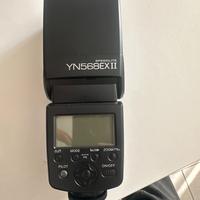 Flash a slitta Yongnuo 568ex II per Canon