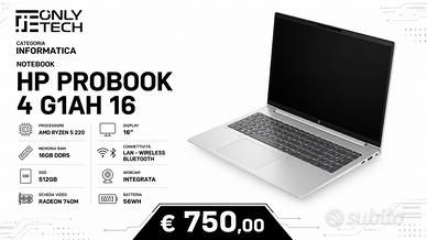 Notebook HP Probook 4 G1AH16