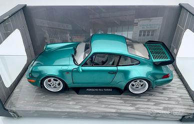 Solido Porsche 964 Wimbledon Green Diecast 1/18