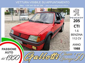 PEUGEOT 205 CTI 1.6 benzina 112cv