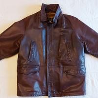 Giubbotto in pelle modello Barbour