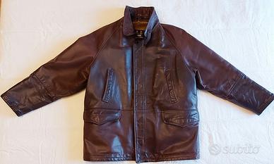 Giubbotto in pelle modello Barbour