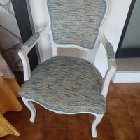 Sedia Restaurata Luigi XVI 