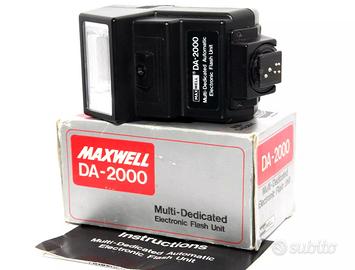 FLASH MAXWELL DA-2000 Multidedicato per REFLEX
