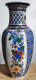 Vaso da centro tavolo decorato 
