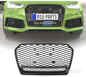 GRIGLIA AUDI A6 4G 11-14 LOOK RS6 NERO LUCIDO