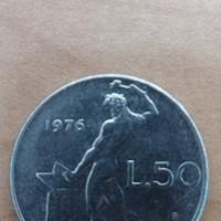 RARISSIMA MONETA DI 50 LIRE DEL 1976