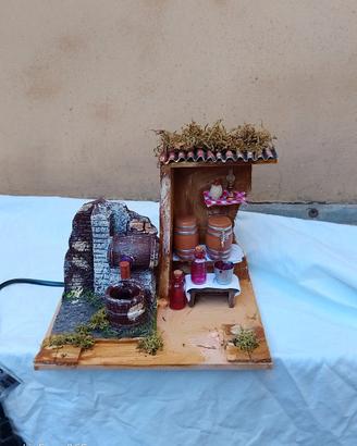 Presepe la orazione artigianale (vedasi annuncio