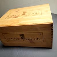 cassetta vini in legno 